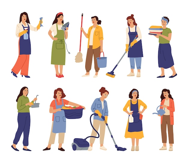 housekeeper o ama de casa