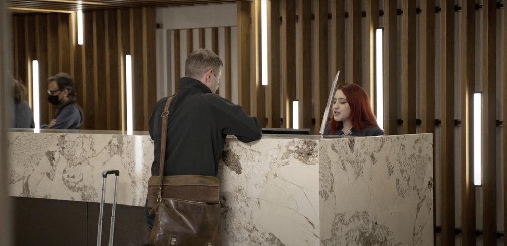 Agente de Recepción de Hotel